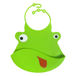 Baby Slab – Siliconen Kikkerontwerp Groen