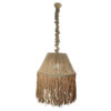 Handgemaakte Gevlochten Hanglamp – Fringe Hennep