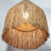 Handgemaakte Gevlochten Hanglamp – Fringe Hennep