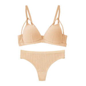 Beha en Slipset, Zomer Katoen Model – Bijpassende Harness Bralette