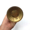 Handgemaakte Messing Wierookhouder – Gouden Cilinder
