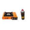 Camping gasfornuis – Rood met Box