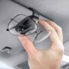 Baseus Auto Zonnebrilhouder Clip – Zwart