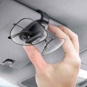 Baseus Auto Zonnebrilhouder Clip – Zwart