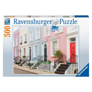 Londen Rijtjeshuizen Legpuzzel – 500 Stukjes
