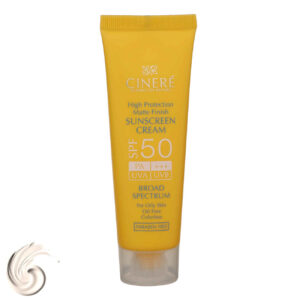 Cinere Kleurloze Zonnebrandcrème SPF50 – Droge Huid