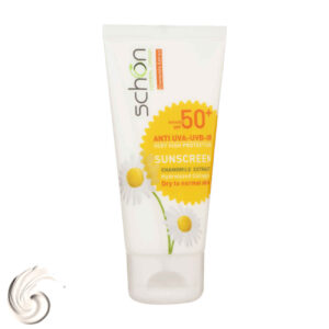 Kleurloze Zonnebrandcrème SPF50 – Schon (50 ml)