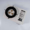 Compact Kampeer Gasfornuis met Krachtige Branders – Wit