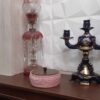 Gehaakte Mand met Houten Deksel – Roze