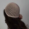 Gehaakte Hoed – Trendy & Gezellig Crème