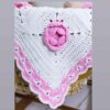 Handgeweven Gehaakt Babysprei – Rozebloem