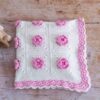 Handgeweven Gehaakt Babysprei – Rozebloem