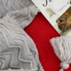 Decoratief Gebreid Bankkleed – De Ultieme Mix van Comfort en Stijl
