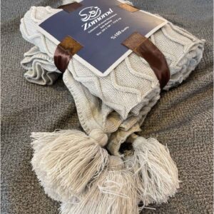 Decoratief Gebreid Bankkleed – De Ultieme Mix van Comfort en Stijl