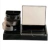 Bureau-organizer accessoire voor kantoorspullen in zwart