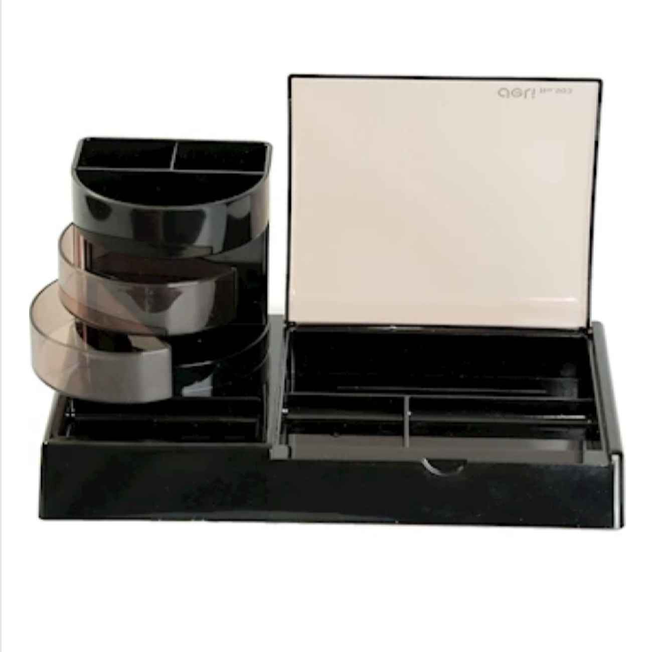 Bureau-organizer accessoire voor kantoorspullen in zwart