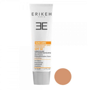 Erikeh getinte zonnebrandcrème SPF50 – Anti-vlek 50 ml – Huidbescherming & verzorging