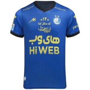 Esteghlal thuisvoetbalshirt voor Derby #95 met aangepast ontwerp