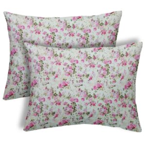 Bloemen Kussenhoes – Voor een Dromerige Slaap (Set van 2)