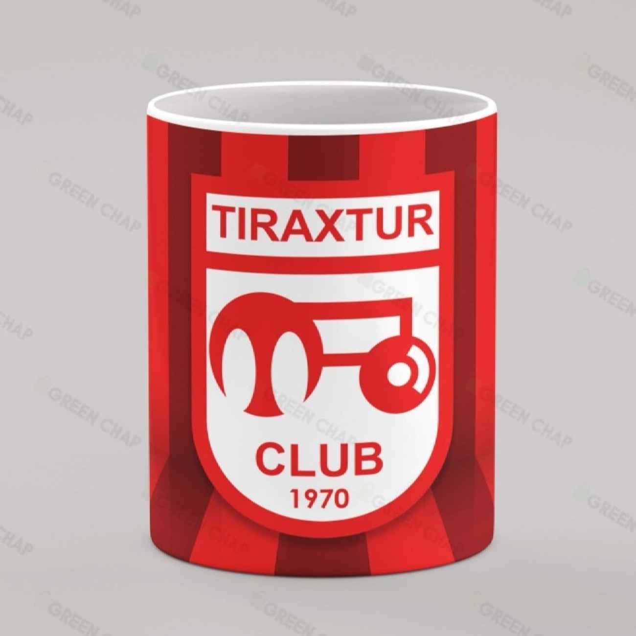 Voetbalclub Mok – Tractor Sazi Tabriz – Rood Logo