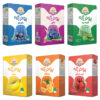 Halal Jellypoeder Pakket – Diverse Smaken – Badbadak-e Ayam (6 stuks)