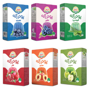 Halal Jellypoeder Pakket – Badbadak-e Ayam (100g, 6 stuks)