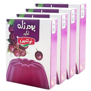 Halal Jellypoeder Set – Nooshin (100g, 4 stuks)