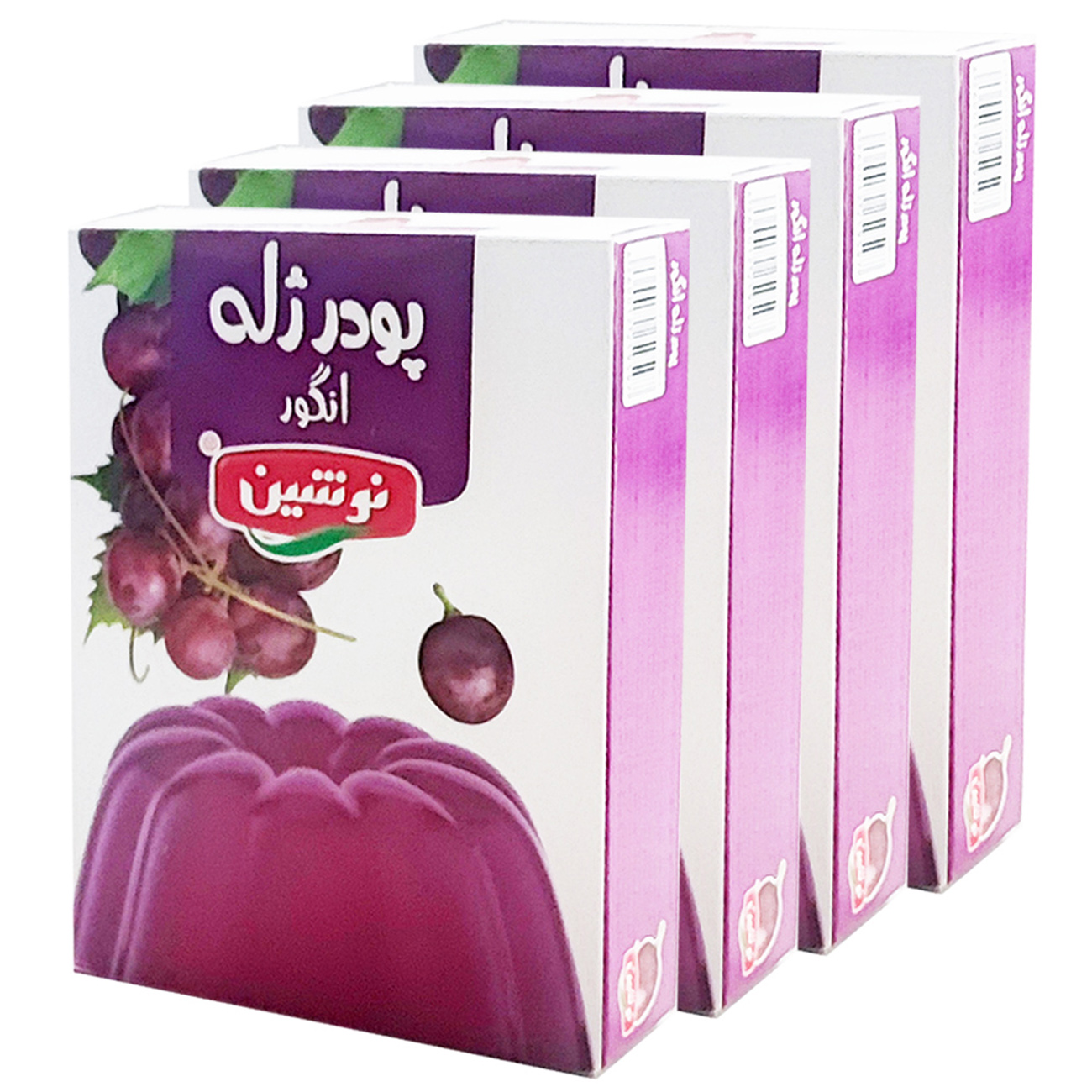 Halal Jellypoeder Set – Nooshin (100g, 4 stuks)