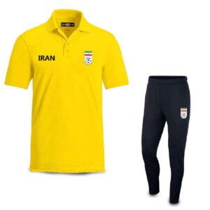 Iran Nationaal Voetbalshirt – Geel Fan Design