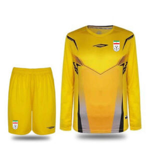 Iran Nationaal Team Keepersshirt en Shorts Set 2023 – Geel