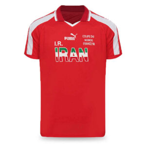 Iran Nationaal 1998 Klassiek Shirt – Rood