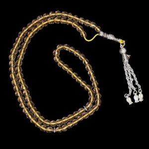 Islamitische alexandriet rozenkrans met 101 gebedskralen – Elegante tasbih voor spirituele reflectie