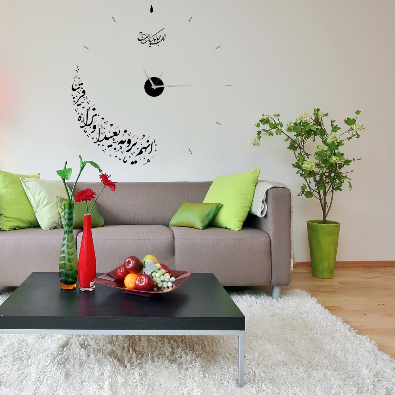 Islamitische DIY 3D Wandklok – Minimalistisch Ontwerp Geïnspireerd door de Verwachting van Imam Mahdi