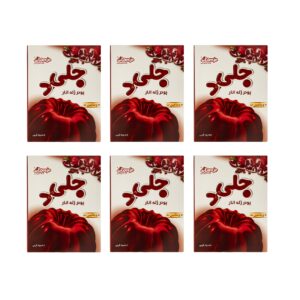 Jelid Deraje halal geassorteerde jellypoeder verpakking, 100 gr (x6)