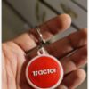 Siliconen Sleutelhanger Tractor Sazi Tabriz
