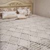 Gebreid Gehaakt Sprei – Cream Chic