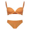 Felgele Lingerieset met Beugelbeha – Katoen