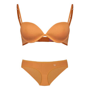 Roze Lingerieset met Beugelbeha – Katoen