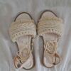 Macramé Sandalen met Oranjebloesem Ontwerp – Boho Sfeer & Comfort