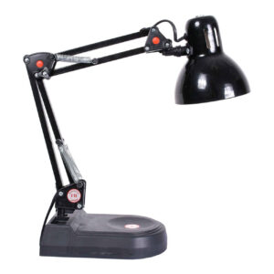 Trendy Metalen Verstelbare Bureaulamp Geschikt voor Lezen – met Veermechanisme