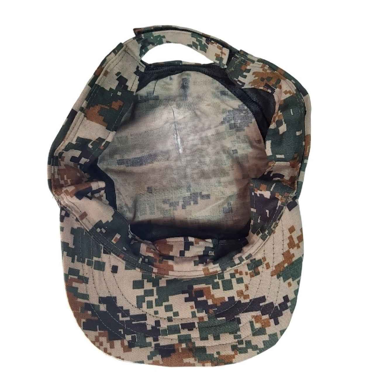 Militaire Pet – Groene Digitale Camouflage