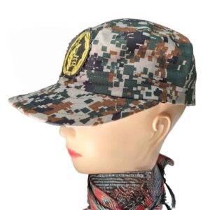 Militaire Pet – Groene Digitale Camouflage