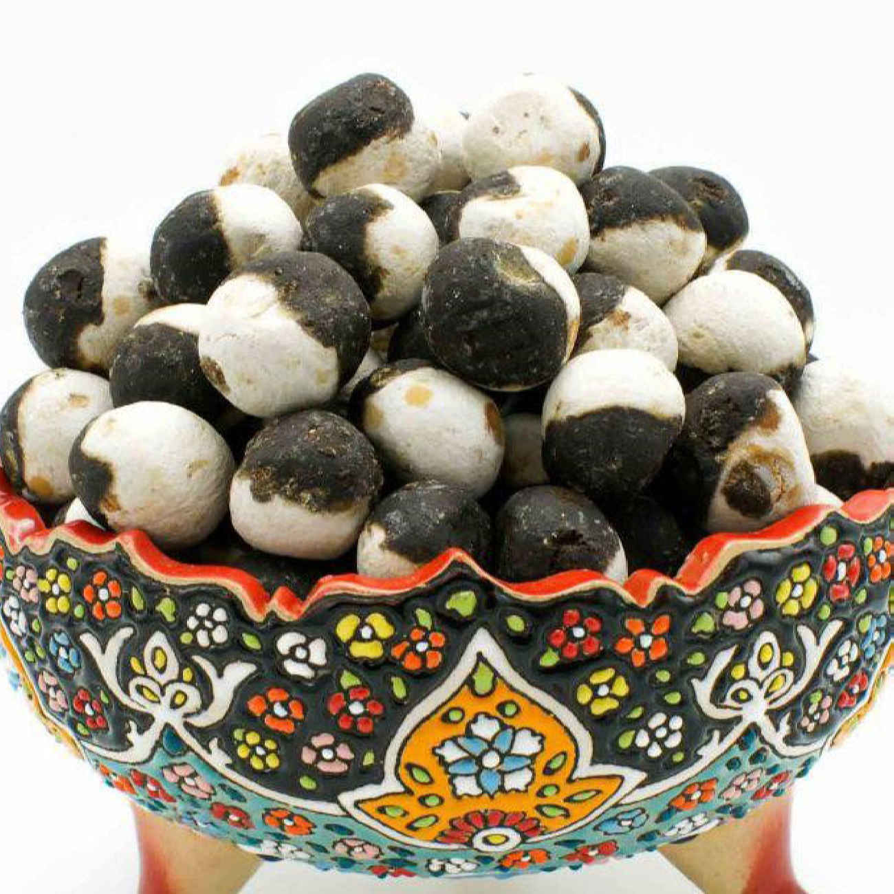 Kashk & Qarehqurut Mix – Perzische zure kwark & zwarte wei – 250g