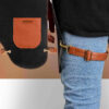 Moderne Barista Schort – Zwart Denim