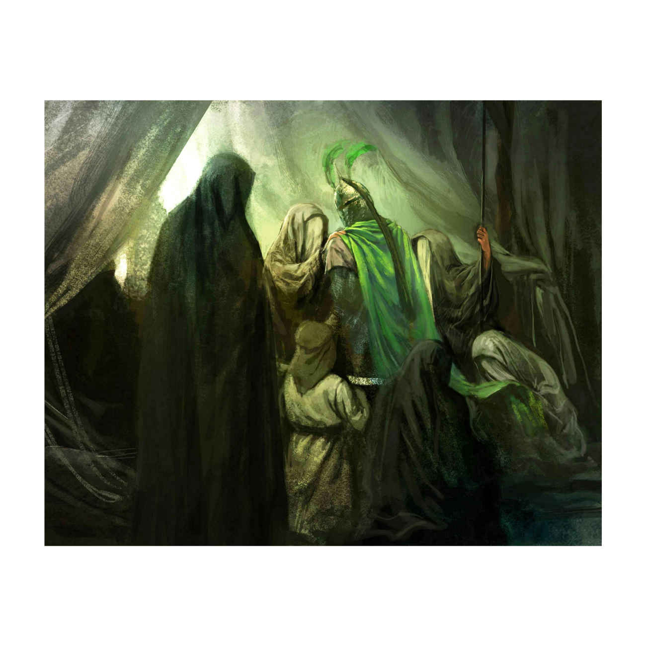 Moharram Wandtapijt – Het Laatste Afscheid