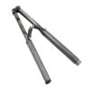 Snelwerkende Metalen Pistachenoten Opener – Chroom