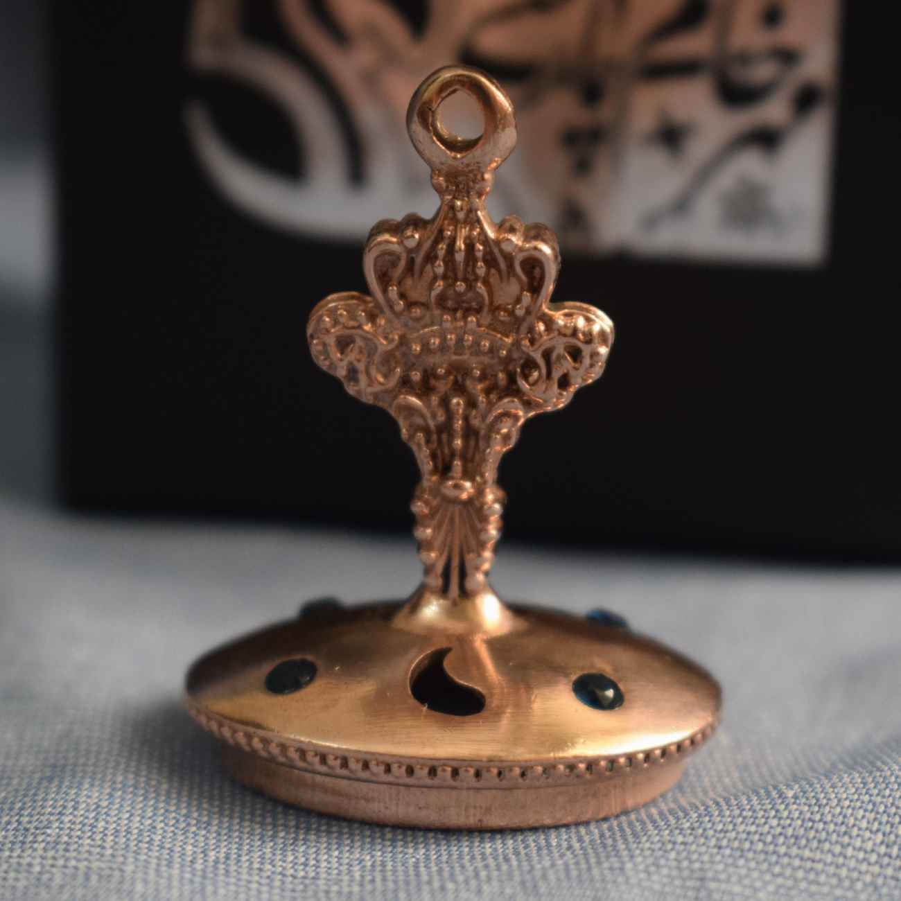Perzische Bronzen Stempel Qajar Model – Ideaal voor Professioneel Merken