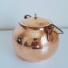 Perzische Koperen Abgoosht Pot met Deksel voor Koken, Model 9114