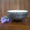 Perzische Decoratieve Zilveren Kom – Vogels & Bloemen Detailwerk