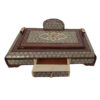 Handgemaakte Houten Pennenhouder – Marqueterie